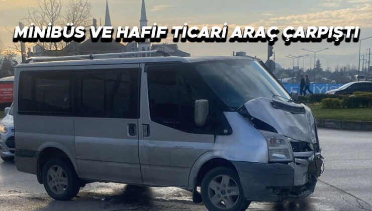 Çoban Kavşağı’nda Kaza: Sağlık Ekibinin Hızlı Müdahalesi