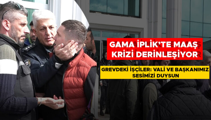 GAMA İplik Fabrikası İşçileri Grevde!