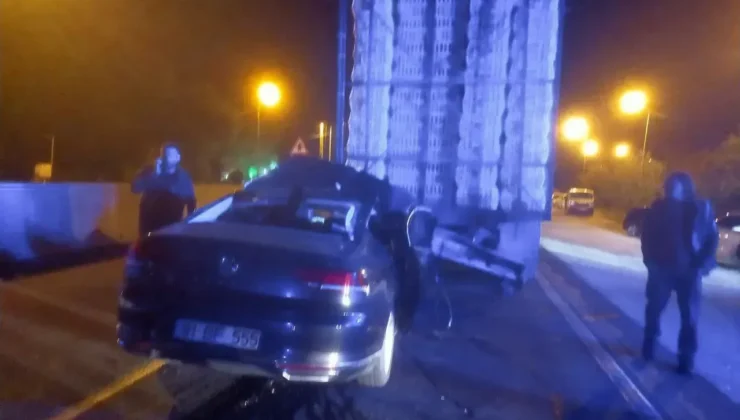 Kaza Geçiren Araçlar Bolu Dağı’nda! Son Durum