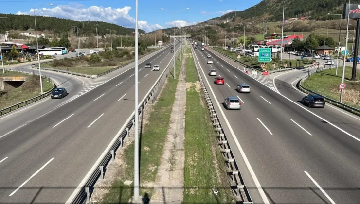 TEM Otoyolu’nda Bayram Tatilinde İyi Gidiş