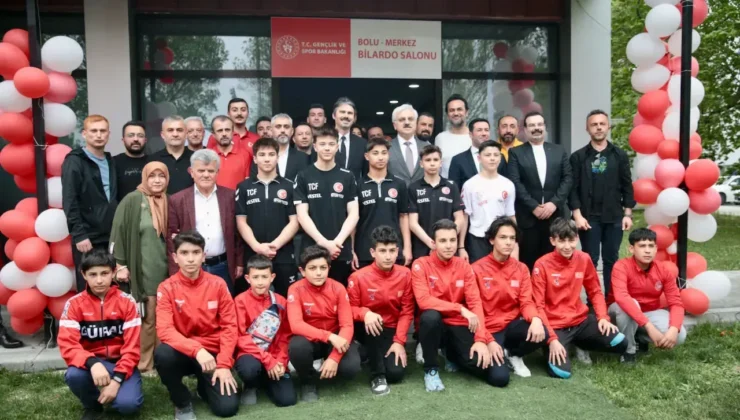 Bolu’da Yeni Bilardo Salonu Açıldı! Türkiye Bilardo Federasyonu Heyecanı