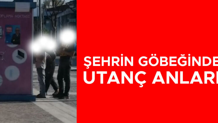 Düzce’de Çocuklar Elektronik Atık Makinesine Saldırdı!