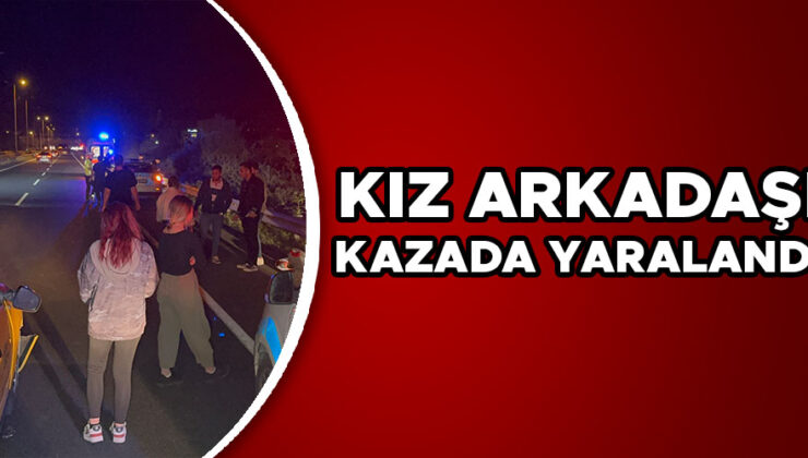 Kaza Sonrası Taksi ile Motosiklet Çarpıştı, Yaralılar Hastaneye Kaldırıldı