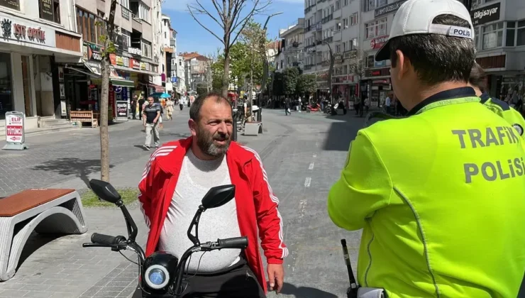 İzzet Baysal Caddesi’nde Motosikletlere Şok Uygulama!