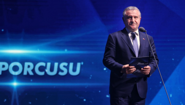 Türkiye’nin sporda yükselen yıldızları ödüllerini aldı