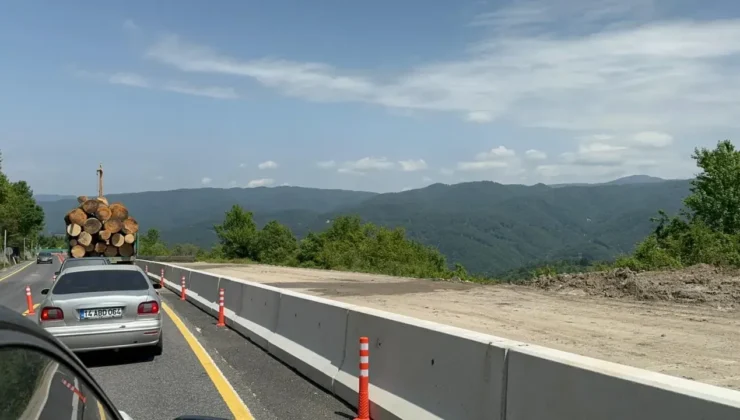 Beton Bloklarla Heyelan Önlemi: Bolu Dağı Yolunda İnşaat Çalışmaları
