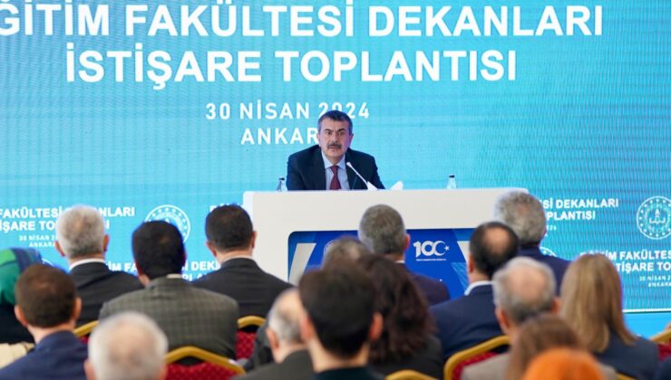 Bakan Tekin, Üniversitelerle İstişare Toplantısında Buluştu