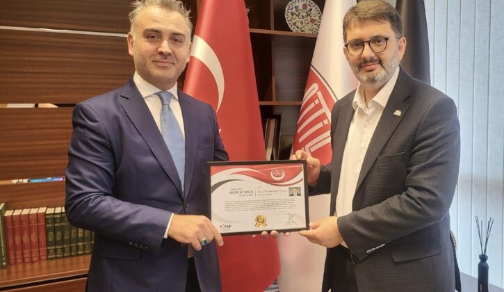 TUTAP’tan DİTİB Genel Başkanı Kuzey’e Özel Berat