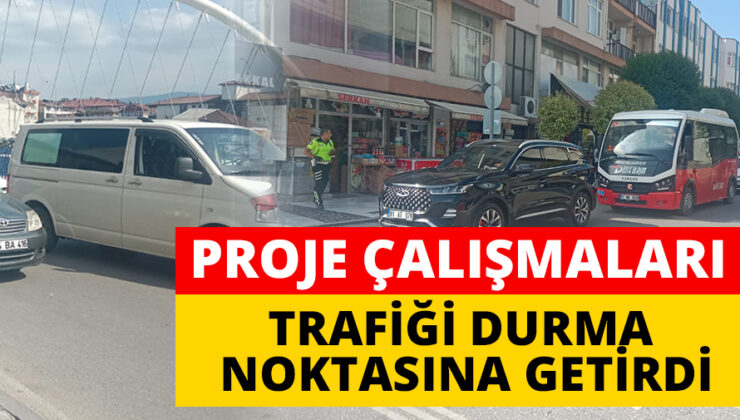 Trafiğin Kalbi Mimar Sinan Caddesi’nde Atış!