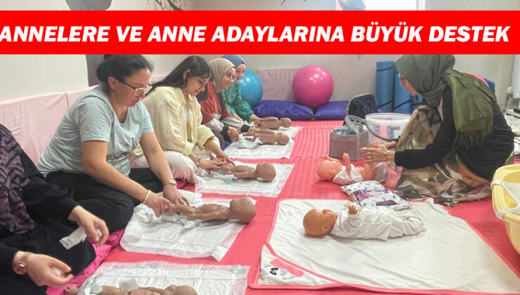 Anne Adaylarına Özel Eğitim İçin Gebeler Toplandı!