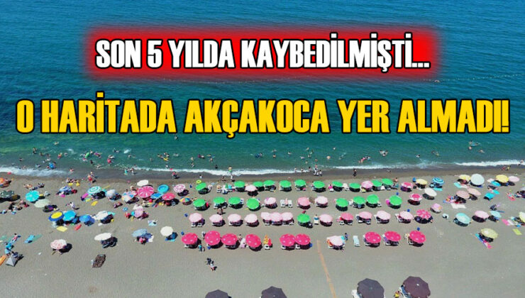 Akçakoca plajlarındaki mavi bayrak skandalı!