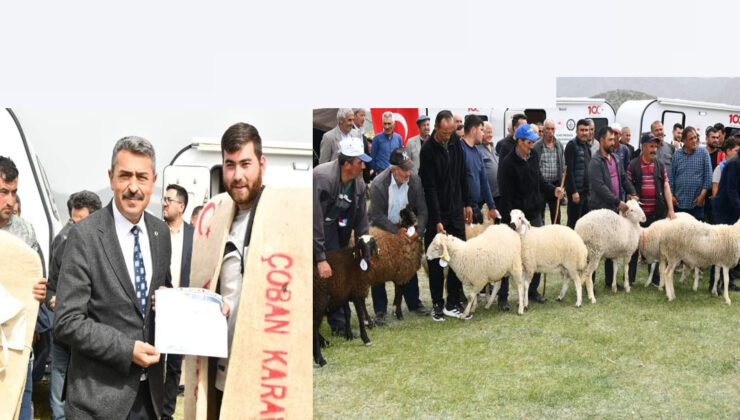 Sürü Yöneticilerine Karavan Hediyesi ve Mera Açılışı