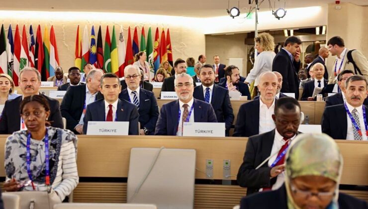 TÜRK-İŞ Heyeti İsviçre’de Konferansa Katıldı