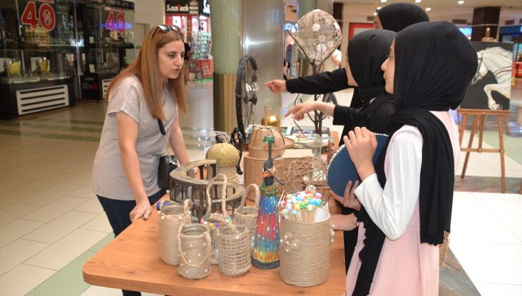 İmam Hatip Ortaokulu Yılsonu Sergisi Dikkat Çekiyor