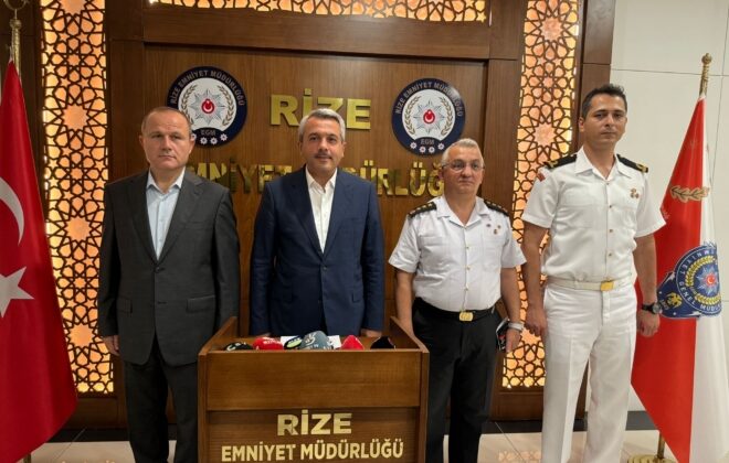 Rize Valiliği’nden Narkotik Operasyon Açıklaması