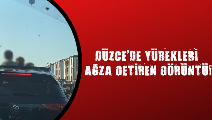 Çocuklar Sunroof’tan Tehlike Saçtı!