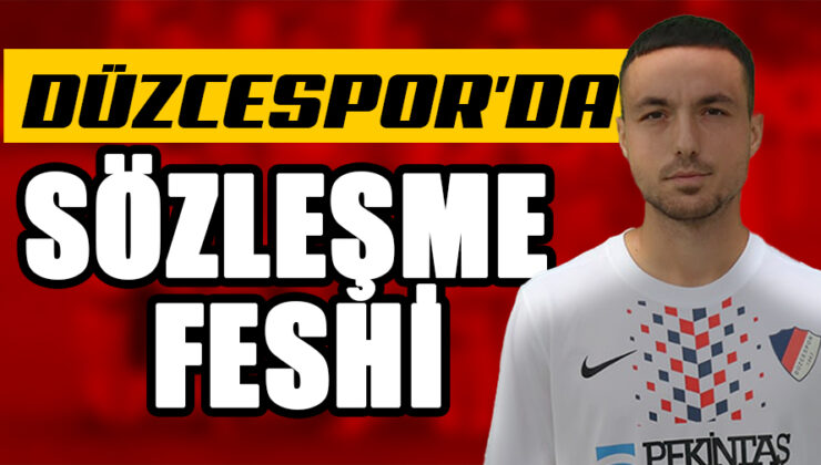 DüzceSpor’da Oğuzhan Aydoğan ile Yollar Ayrıldı