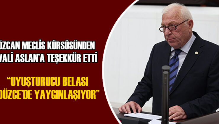 DÜZCE MİLLETVEKİLİ: DÜZCE’NİN SORUNLARI GÜNDEME TAŞINIYOR