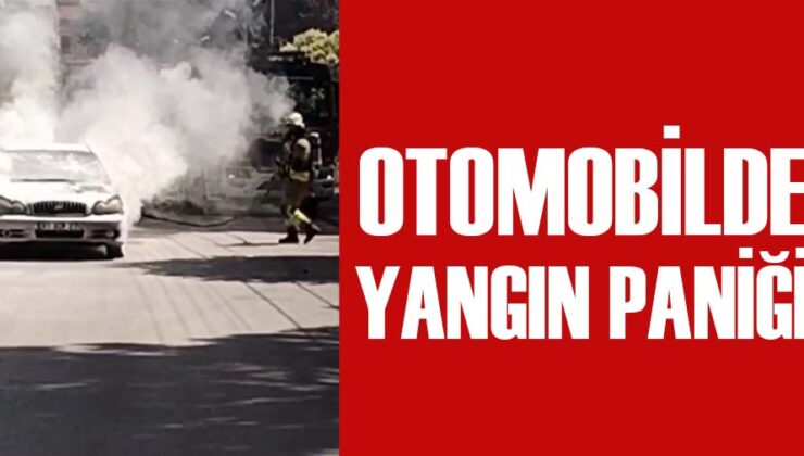 OTOMOBİL YANGINI KÜLTÜR MAHALLESİ’NDE!