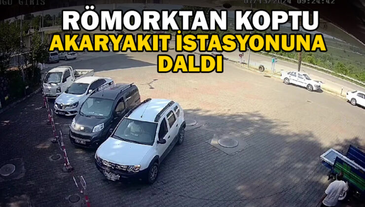 Akçakoca’da Lastik Faciası Kameralara Yansıdı!