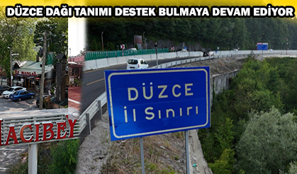 DÜZCE DAĞI İSMİ RESMEN TESCİLLENECEK
