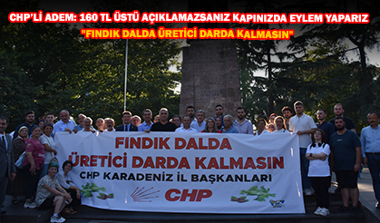 CHP’li Heyet Fındık Taban Fiyatı İçin Toplandı