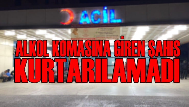 Alkol Komasına Girip Kurtarılamayan Adam!