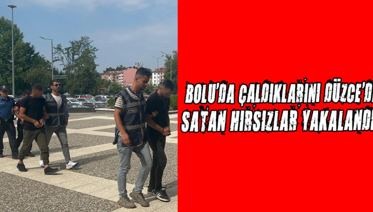 Motosiklet Hırsızları Operasyonla Yakalandı!
