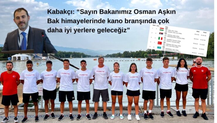 Türk Kano Sporcuları Dünya Şampiyonasında 4. oldu!