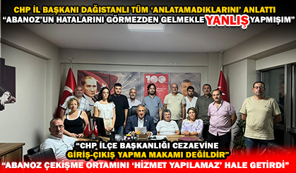 CHP Akçakoca İlçe Başkanı Görevden Alınma Süreci Açıklandı