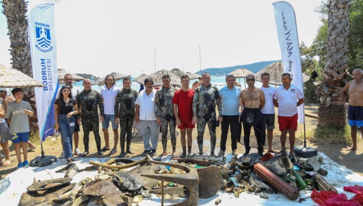 Türkbükü’nde Deniz Dibi Temizliği!