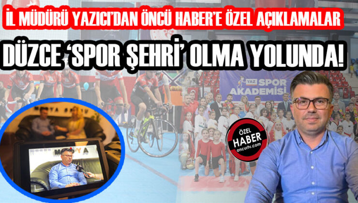 Düzce’de Spor Faaliyetleri Hız Kesmiyor!
