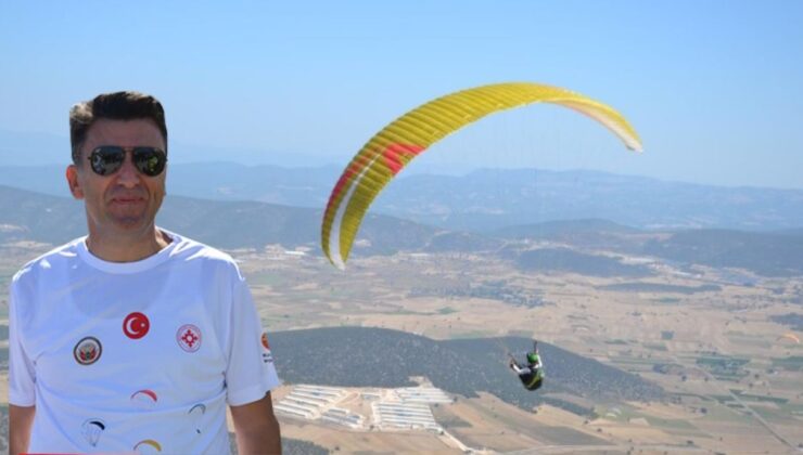 Meryem Dağı’nda Havada 111 Sporcu! Vali Tandem Uçuşla Takdir Topladı
