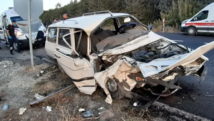 Bolu-Mudurnu Yolunda Kaza: 1 Ölü, 1 Yaralı!