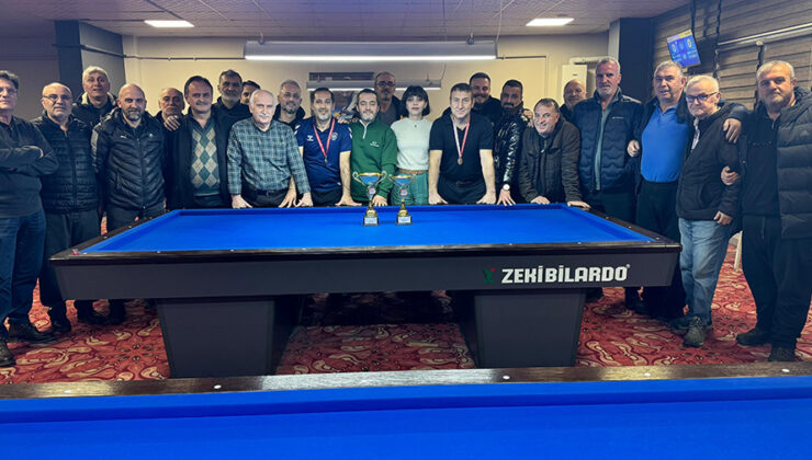 Düzce’de 3 Bant Bilardo İl Şampiyonası Düzenlendi!