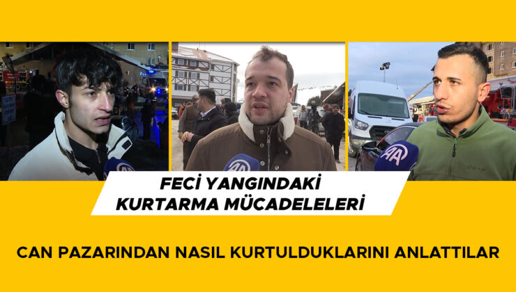 Feci yangında kahramanlar ve acı hikayeler!