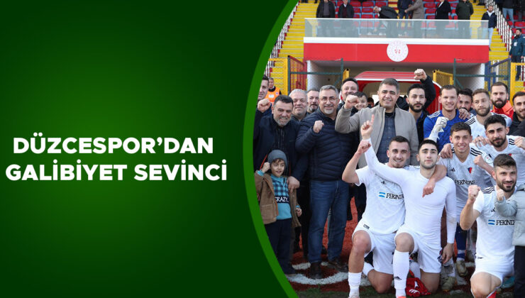 Düzcespor, Kırşehirspor’u 3-2 ile geçerek rahatladı!