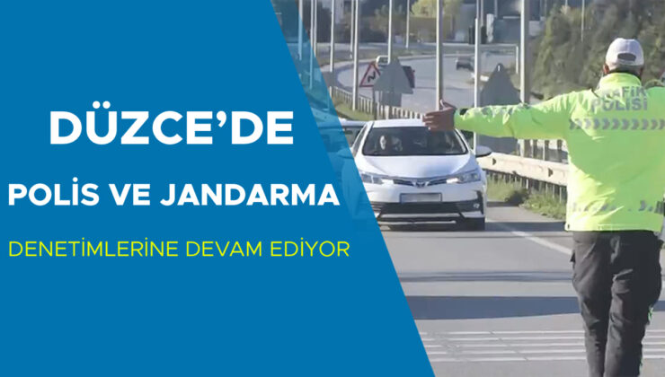 Düzce’de Trafik Denetimleri Aralıksız Devam Ediyor!