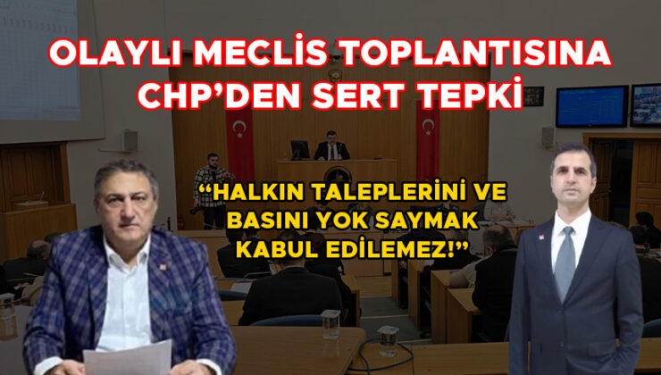 CHP Önergeleri Reddedildi, Basın Özgürlüğü Tehdit Altında!