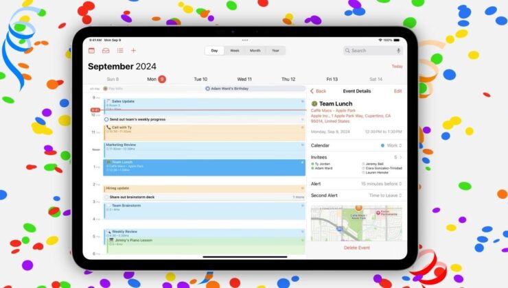 Apple’dan Etkinlik Yönetimi için Confetti Hizmeti