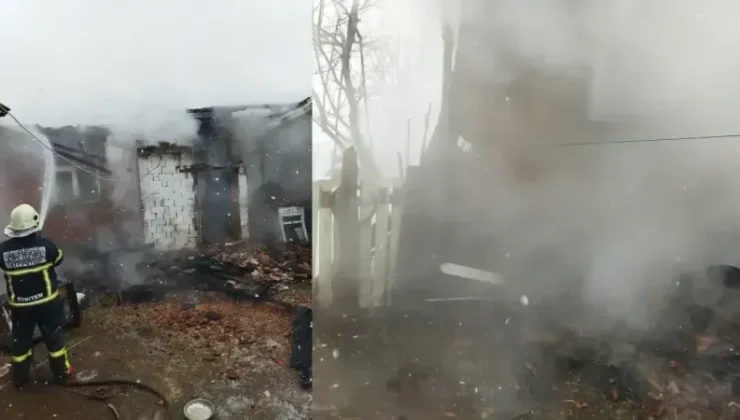 Havullu Köyü’nde Korkutan Yangın! Maddi Hasar Büyük!