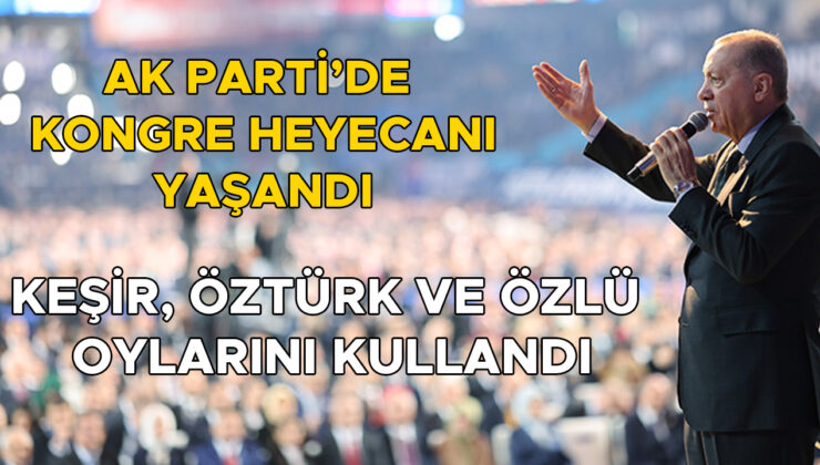 AK Parti 8. Olağan Kongresi’nde Heyecan Dorukta!