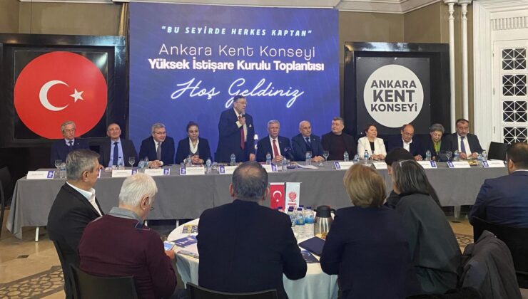 Ankara Kent Konseyi’nde önemli toplantı gerçekleştirildi!