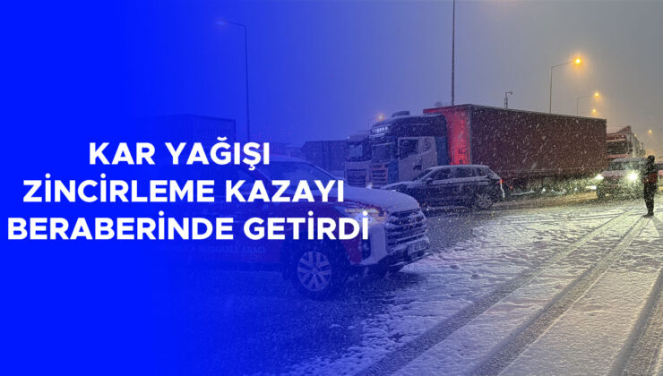 Düzce Dağı’nda Zincirleme Kaza: Otoyol Kapatıldı