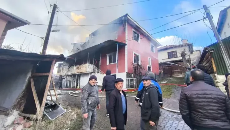 Bolu’da Korkunç Yangın: Evi Küllere Çeviren Felaket