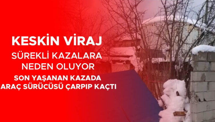 Keskin Viraj Kazaları, Yaşlıların Hayatını Tehdit Ediyor!