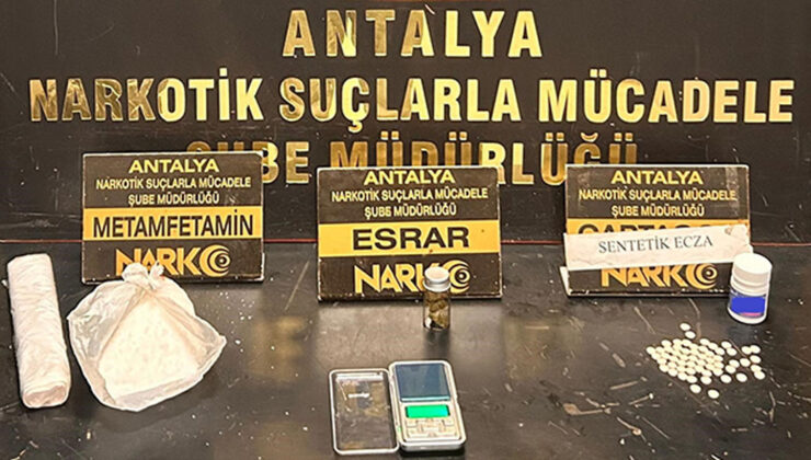 Antalya’da Uyuşturucu Operasyonunda 26 Tutuklama!