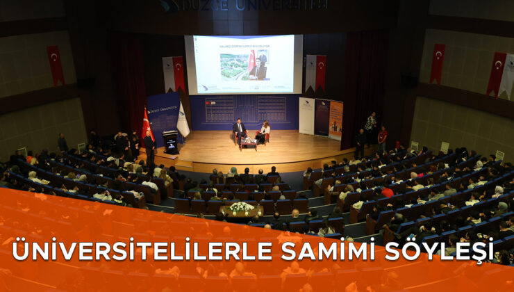 Düzce’de Öğrencilere Vali Aslan’dan İlham Verici Tavsiyeler
