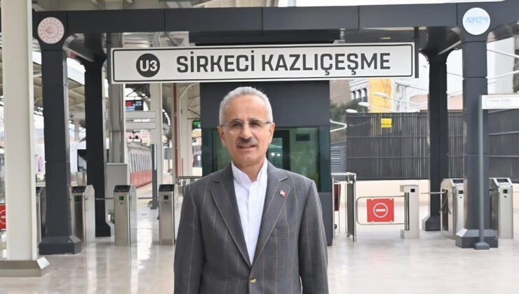 Sirkeci-Kazlıçeşme Hattında 3.7 Milyon Yolcu Taşındı!