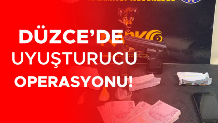 Düzce’de Uyuşturucu Operasyonu: Üç Şahıs Tutuklandı!